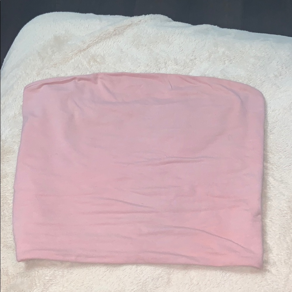 Pink brandy Melville tube top